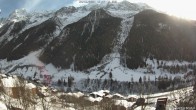 Archiv Foto Webcam Lötschental: Blick auf Wilerhorn und Bietschhorn 11:00