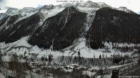 Archived image Webcam Lötschental Valley - View Wilerhorn and Bietschhorn 09:00