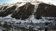 Archiv Foto Webcam Lötschental: Blick auf Wilerhorn und Bietschhorn 09:00