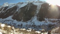 Archiv Foto Webcam Lötschental: Blick auf Wilerhorn und Bietschhorn 11:00