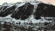 Archiv Foto Webcam Lötschental: Blick auf Wilerhorn und Bietschhorn 06:00