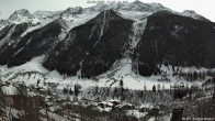 Archiv Foto Webcam Lötschental: Blick auf Wilerhorn und Bietschhorn 11:00