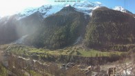 Archived image Webcam Lötschental Valley - View Wilerhorn and Bietschhorn 07:00