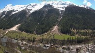 Archiv Foto Webcam Lötschental: Blick auf Wilerhorn und Bietschhorn 11:00
