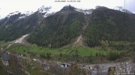 Archiv Foto Webcam Lötschental: Blick auf Wilerhorn und Bietschhorn 13:00
