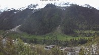 Archived image Webcam Lötschental Valley - View Wilerhorn and Bietschhorn 09:00