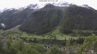 Archiv Foto Webcam Lötschental: Blick auf Wilerhorn und Bietschhorn 05:00