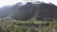 Archiv Foto Webcam Lötschental: Blick auf Wilerhorn und Bietschhorn 07:00