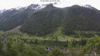 Archiv Foto Webcam Lötschental: Blick auf Wilerhorn und Bietschhorn 05:00