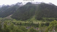 Archiv Foto Webcam Lötschental: Blick auf Wilerhorn und Bietschhorn 06:00