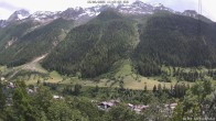 Archived image Webcam Lötschental Valley - View Wilerhorn and Bietschhorn 13:00