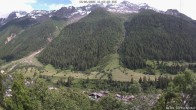 Archived image Webcam Lötschental Valley - View Wilerhorn and Bietschhorn 15:00