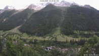 Archived image Webcam Lötschental Valley - View Wilerhorn and Bietschhorn 17:00