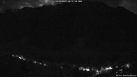 Archiv Foto Webcam Lötschental: Blick auf Wilerhorn und Bietschhorn 23:00