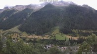 Archiv Foto Webcam Lötschental: Blick auf Wilerhorn und Bietschhorn 19:00