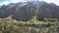 Archived image Webcam Lötschental Valley - View Wilerhorn and Bietschhorn 11:00