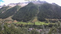 Archiv Foto Webcam Lötschental: Blick auf Wilerhorn und Bietschhorn 13:00