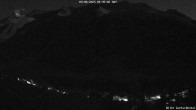 Archiv Foto Webcam Lötschental: Blick auf Wilerhorn und Bietschhorn 22:00
