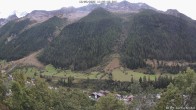 Archiv Foto Webcam Lötschental: Blick auf Wilerhorn und Bietschhorn 13:00
