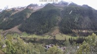 Archiv Foto Webcam Lötschental: Blick auf Wilerhorn und Bietschhorn 13:00