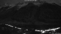 Archiv Foto Webcam Lötschental: Blick auf Wilerhorn und Bietschhorn 23:00