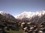 Archiv Foto Webcam Grächen: Ferienwohnungen Soldanella 09:00