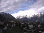 Archiv Foto Webcam Grächen: Ferienwohnungen Soldanella 07:00