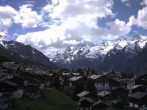 Archiv Foto Webcam Grächen: Ferienwohnungen Soldanella 11:00