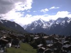 Archiv Foto Webcam Grächen: Ferienwohnungen Soldanella 15:00