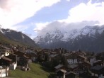Archiv Foto Webcam Grächen: Ferienwohnungen Soldanella 17:00