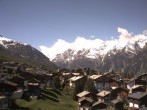 Archiv Foto Webcam Grächen: Ferienwohnungen Soldanella 09:00