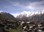 Archiv Foto Webcam Grächen: Ferienwohnungen Soldanella 09:00