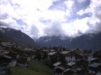 Archived image Webcam Grächen - Chalet Soldanella 13:00