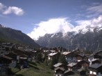 Archiv Foto Webcam Grächen: Ferienwohnungen Soldanella 09:00