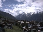 Archiv Foto Webcam Grächen: Ferienwohnungen Soldanella 11:00