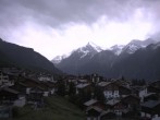 Archiv Foto Webcam Grächen: Ferienwohnungen Soldanella 07:00