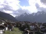 Archiv Foto Webcam Grächen: Ferienwohnungen Soldanella 17:00