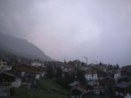 Archiv Foto Webcam Grächen: Ferienwohnungen Soldanella 19:00