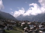 Archived image Webcam Grächen - Chalet Soldanella 09:00