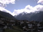 Archiv Foto Webcam Grächen: Ferienwohnungen Soldanella 13:00