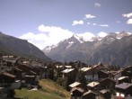 Archiv Foto Webcam Grächen: Ferienwohnungen Soldanella 11:00