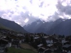 Archiv Foto Webcam Grächen: Ferienwohnungen Soldanella 15:00