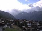 Archiv Foto Webcam Grächen: Ferienwohnungen Soldanella 17:00