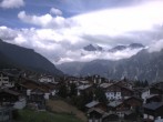 Archiv Foto Webcam Grächen: Ferienwohnungen Soldanella 09:00