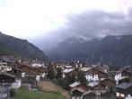 Archiv Foto Webcam Grächen: Ferienwohnungen Soldanella 17:00