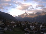 Archiv Foto Webcam Grächen: Ferienwohnungen Soldanella 05:00