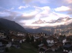 Archiv Foto Webcam Grächen: Ferienwohnungen Soldanella 06:00