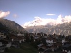 Archiv Foto Webcam Grächen: Ferienwohnungen Soldanella 07:00