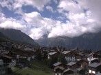 Archiv Foto Webcam Grächen: Ferienwohnungen Soldanella 09:00