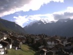 Archiv Foto Webcam Grächen: Ferienwohnungen Soldanella 17:00